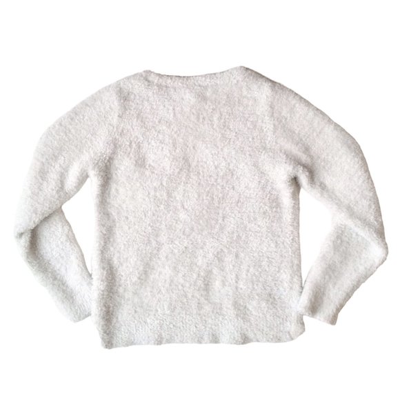 OshKosh B'gosh Girl's Fuzzy Panda Sweater - Size 8 (Junior) - Picture 3 of 4